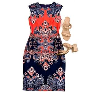 VINCE CAMUTO | Vibrant Stretch Dress | Size 2